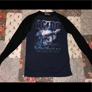 AC/DC For Those About To Rock Shirt Long Sleeve